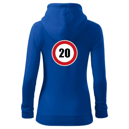 Dopravní značka - omezení rychlosti 20