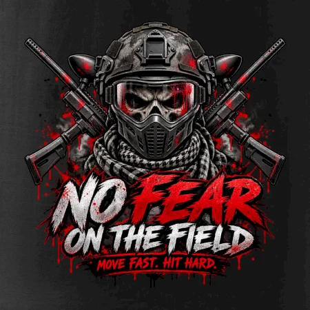 Lebka bojovníka no fear paintball