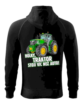 Holky, traktor stojí víc než auto