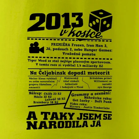 2013 v kostce