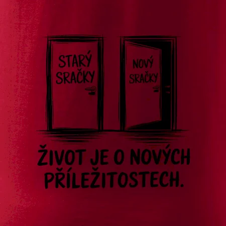 Dveře  - starý sračky - nový sračky