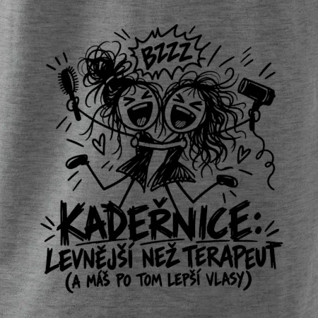 Kadeřnice levnější než terapeut - kreslené
