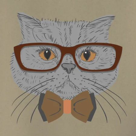 Hipster britská modrá