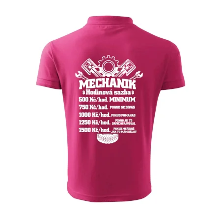 Mechanik - hodinová sazba