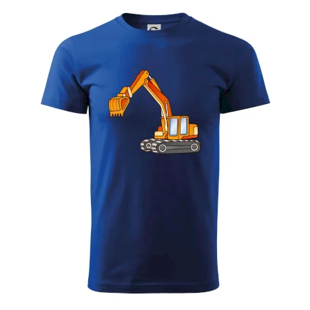 Bagr bez nápisu oranžový