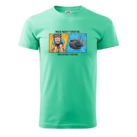 Moje nohy tvrdí NE, moje baterka tvrdí ANO