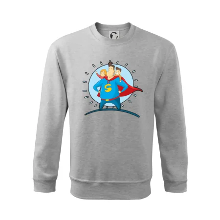 Táta superman - holka a kluk