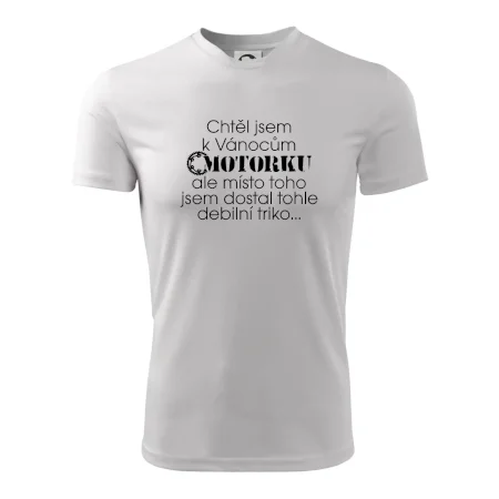 Chtěl jsem dostat motorku - Vánoce