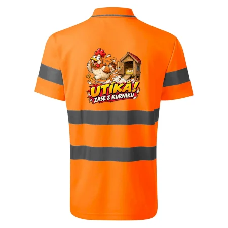 Útěk slepice z kurníku