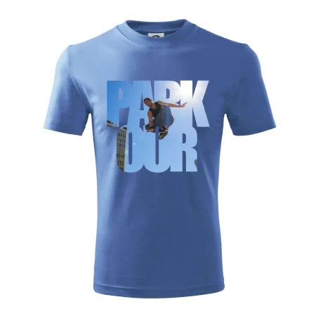 Parkour nápis nebe