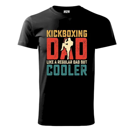 Kickboxing dad like a regular dad but cooler