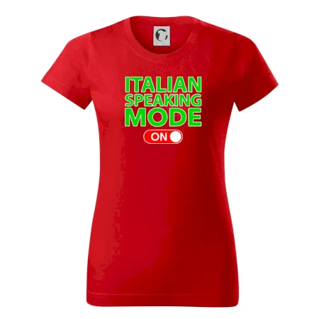 Italian speaking mode - ON
