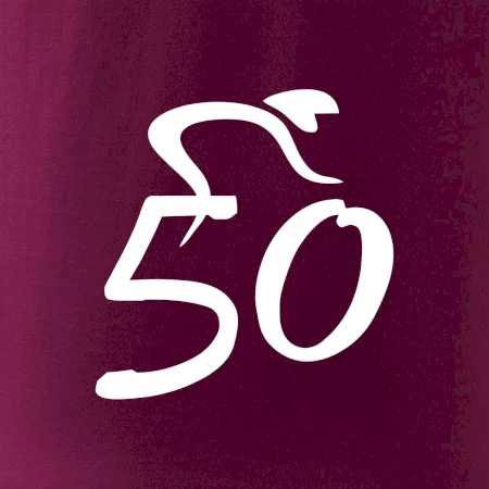 Cyklista slaví padesátku (50)