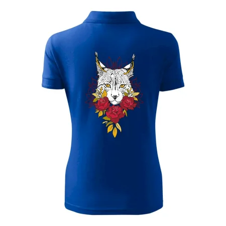 Rys s červenými růžemi  (Pecka design)