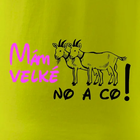 Mám velké kozy! No a co!