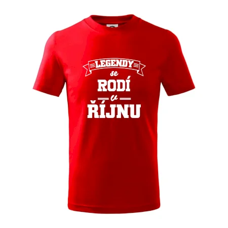 Legendy se rodí v říjnu