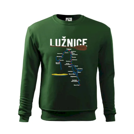 Mapa řeky Lužnice