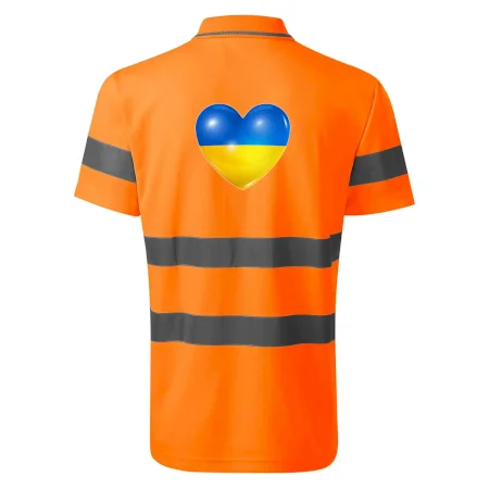 Ukrajina srdce vlajka