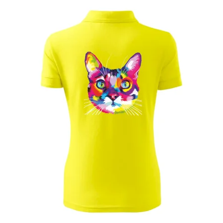 Kočka duhová hlava