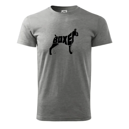 Boxer nápis v těle