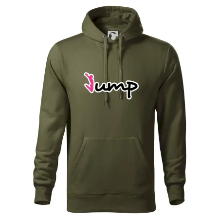 Jump - nápis a panáček