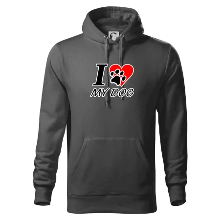 I love my dog - nápis