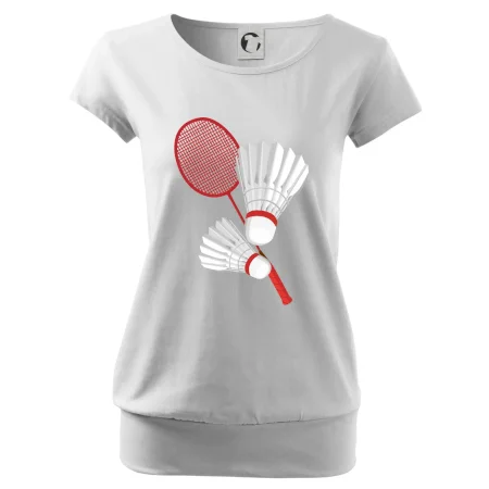 Badminton - pálka a košík