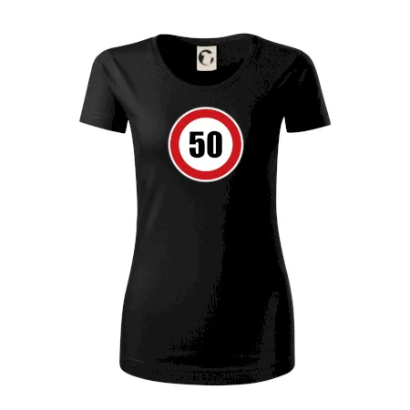 Dopravní značka - omezení rychlosti 50