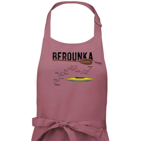 Mapa řeky Berounky
