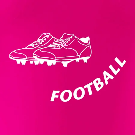 FOOTBALL nápis šikmo