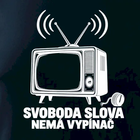 Svoboda slova nemá vypínač retro televize