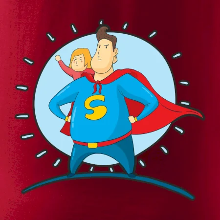 Táta superman - holka