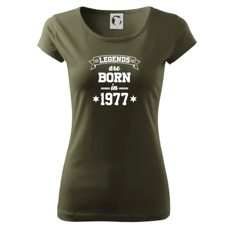 Legends are born in 1977