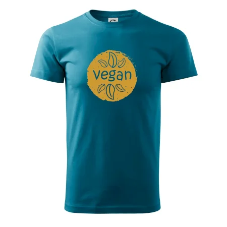 Vegan hnědá kruh