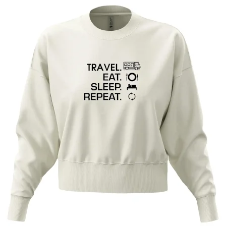 Eat sleep travel - Van