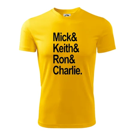 Mick Keith Ron Charlie