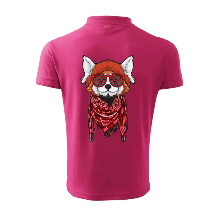 Červená panda hipster