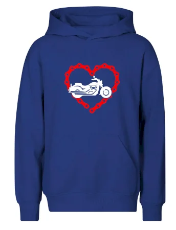 Moto srdce řetěz - chopper