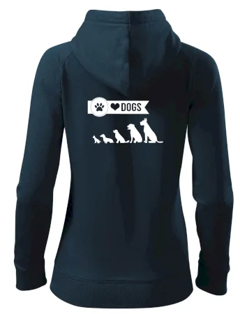 I love dogs - tlapka