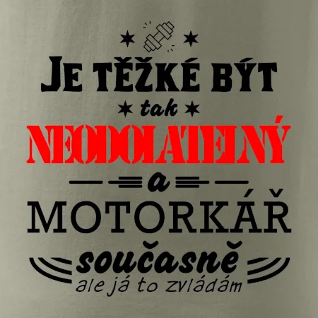 Je těžké být tak neodolatelný - motorkář