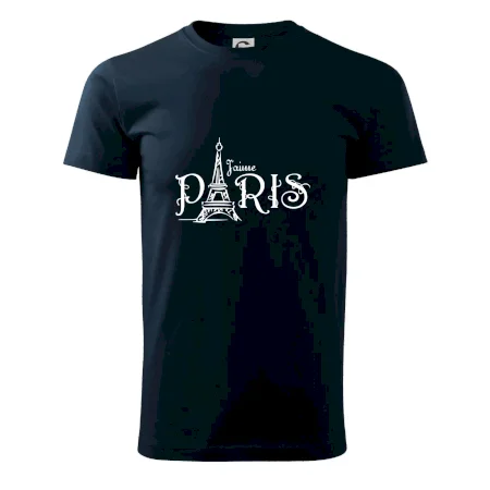 Paris nápis Eiffelovka rovný