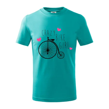 Crazy bike girl