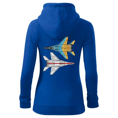 Mig 29 Fulcrum ze spoda a ze zhora
