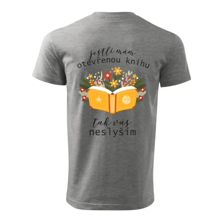 Jestli mám otevřenou knihu, tak vás neslyším