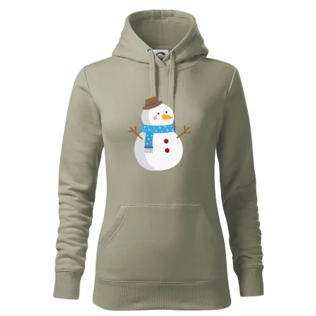 Sněhulák se šálou