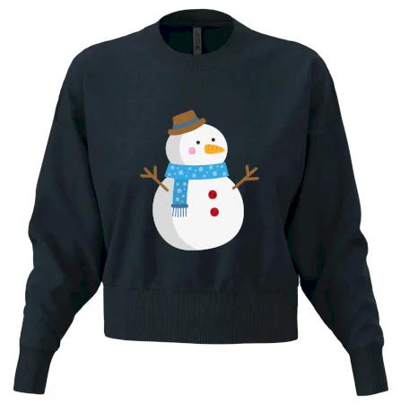 Sněhulák se šálou