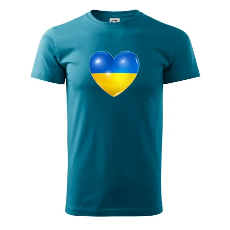 Ukrajina srdce vlajka