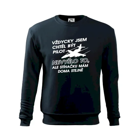 Chtěl jsem být pilot stíhačku mám doma