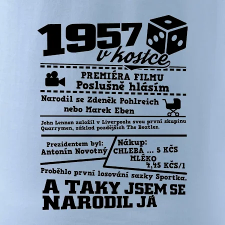 1957 v kostce