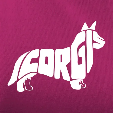 Corgi - nápis v těle